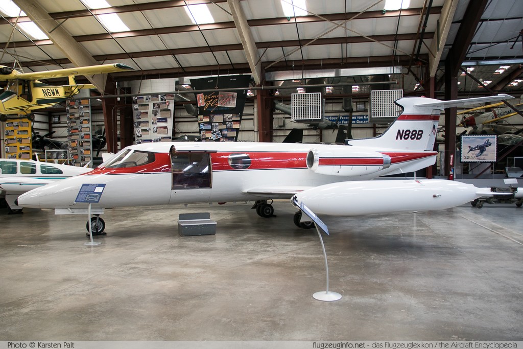 Learjet 23  N88B 23-015 Pima Air and Space Museum Tucson, AZ 2015-06-03 � Karsten Palt, ID 11074