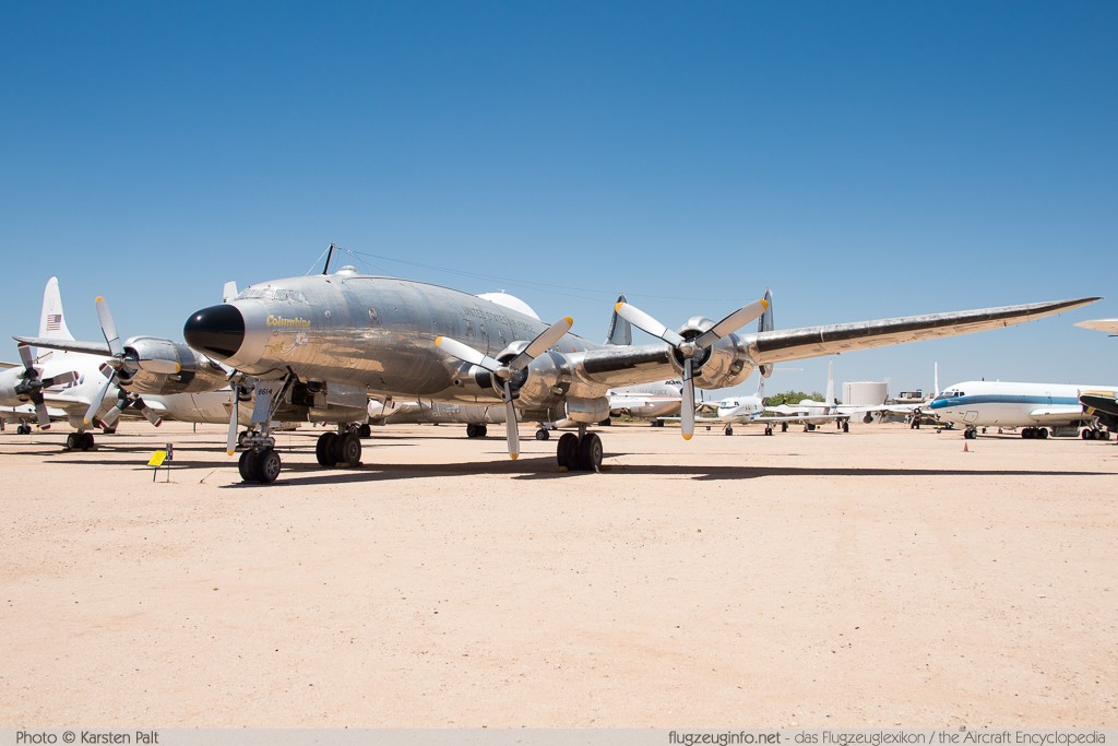 Lockheed C-121A Constellation (L-749) United States Air Force (USAF) 48-0614 2606 Pima Air and Space Museum Tucson, AZ 2015-06-03 � Karsten Palt, ID 11080