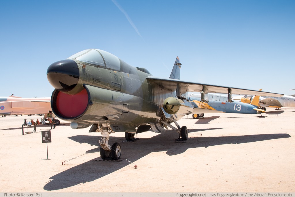 Ling-Temco-Vought LTV A-7D Corsair II United States Air Force (USAF) 70-0973 D-119 Pima Air and Space Museum Tucson, AZ 2015-06-03 � Karsten Palt, ID 11113