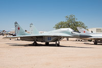 Mikoyan Gurevich MiG-29 Soviet Air Force 53  Pima Air and Space Museum Tucson, AZ 2015-06-03, Photo by: Karsten Palt