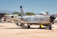 North American F-86L Sabre United States Air Force (USAF) 53-0965 201-409 Pima Air and Space Museum Tucson, AZ 2015-06-03, Photo by: Karsten Palt