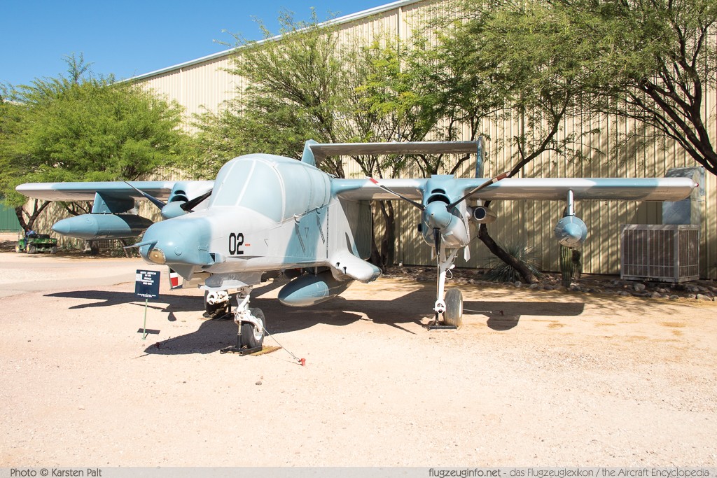 North American Rockwell OV-10D Bronco United States Marine Corps (USMC) 155499 305-110 Pima Air and Space Museum Tucson, AZ 2015-06-03 � Karsten Palt, ID 11162