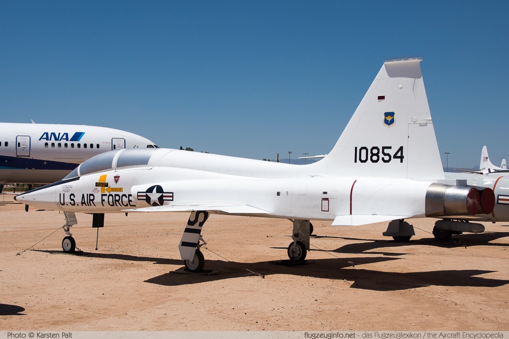 Northrop T-38A Talon United States Air Force (USAF) 61-0854 N5220 Pima Air and Space Museum Tucson, AZ 2015-06-03 � Karsten Palt, ID 11168