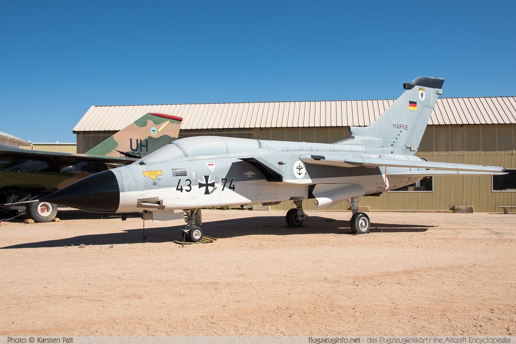 Panavia Tornado IDS German Navy / Marine 43+74 193/GS047/4074 Pima Air and Space Museum Tucson, AZ 2015-06-03 � Karsten Palt, ID 11171