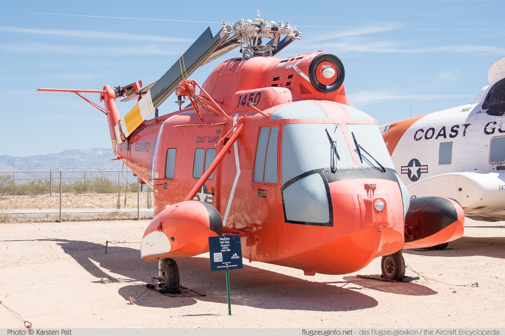 Sikorsky HH-52A Seaguard United States Coast Guard 1450 62-133 Pima Air and Space Museum Tucson, AZ 2015-06-03 � Karsten Palt, ID 11195 Sikorsky HH-52A Seaguard United States Coast Guard 1450 62-133 Pima Air and Space Museum Tucson, AZ 2015-06-03 � Karsten Palt, ID 11195