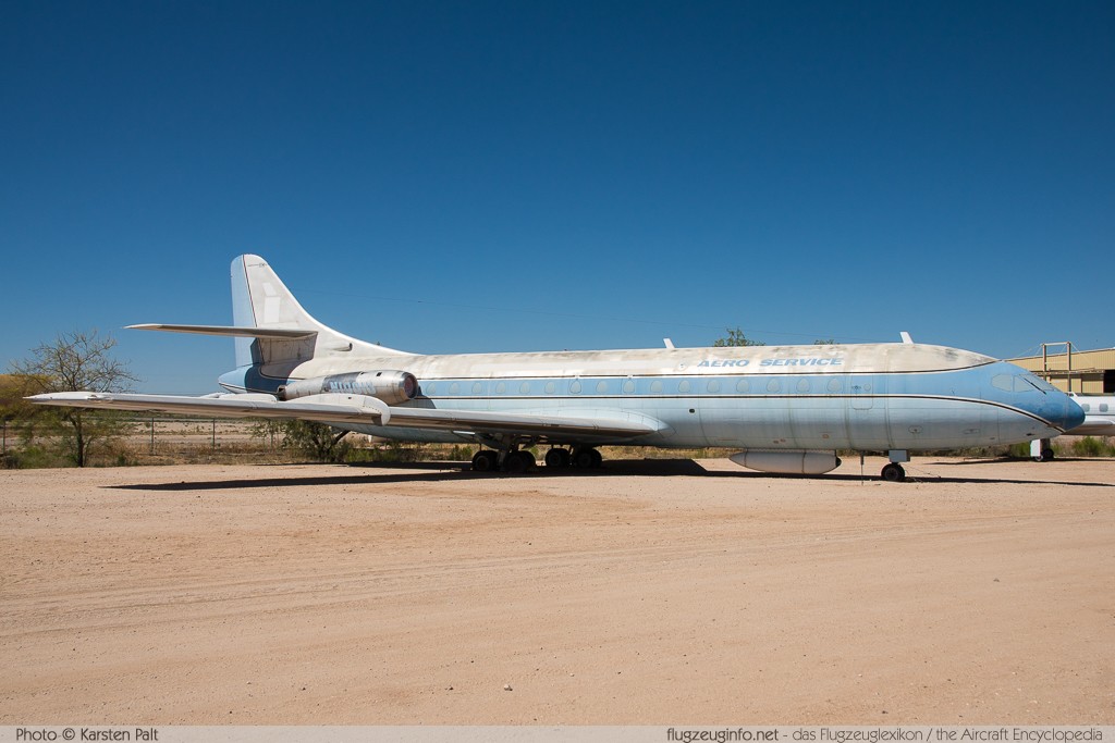 Sud-Est SE.210 Caravelle VI-R N1001U 86 Pima Air and Space Museum Tucson, AZ 2015-06-03 � Karsten Palt, ID 11206 Sud-Est SE.210 Caravelle VI-R N1001U 86 Pima Air and Space Museum Tucson, AZ 2015-06-03 � Karsten Palt, ID 11206
