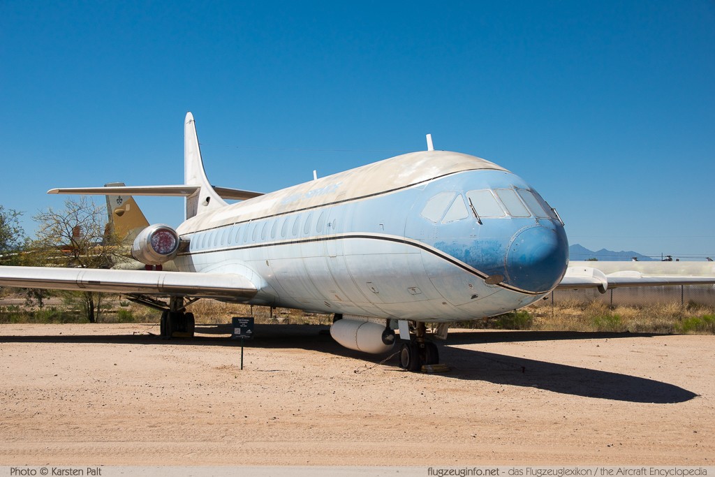 Sud-Est SE.210 Caravelle VI-R  N1001U 86 Pima Air and Space Museum Tucson, AZ 2015-06-03 � Karsten Palt, ID 11207