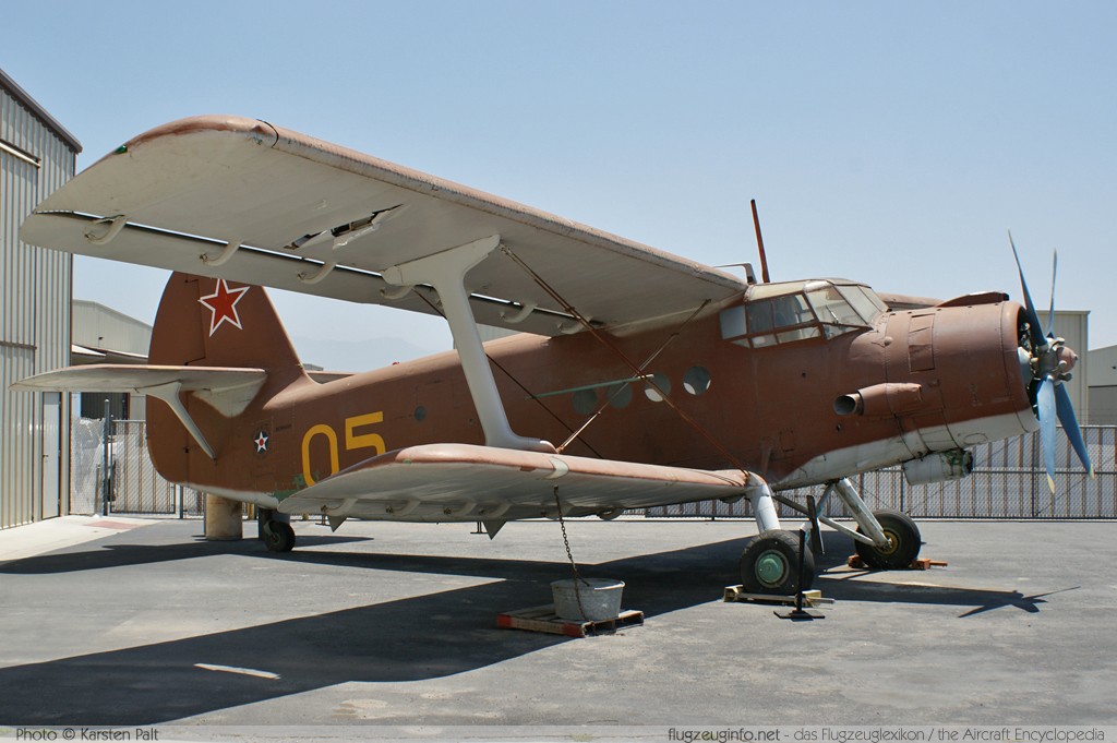 Antonov An-2  NX90400 1G27-22 Planes of Fame Aircraft Museum Chino, CA 2012-06-12 � Karsten Palt, ID 6045