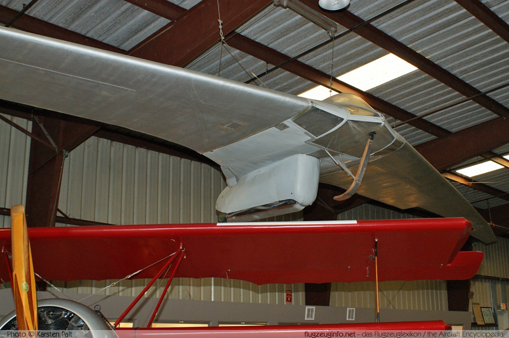 Horten H IV.B    Planes of Fame Aircraft Museum Chino, CA 2012-06-12 � Karsten Palt, ID 6088