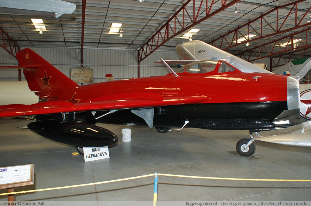 Mikoyan Gurevich / WSK PZL-Mielec Lim-5R (MiG-17F)  NX117BR 1C-1529 Planes of Fame Aircraft Museum Chino, CA 2012-06-12 � Karsten Palt, ID 6097