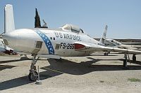 Republic RF-84K Thunderflash United States Air Force (USAF) 52-7265  Planes of Fame Aircraft Museum Chino, CA 2012-06-12, Photo by: Karsten Palt