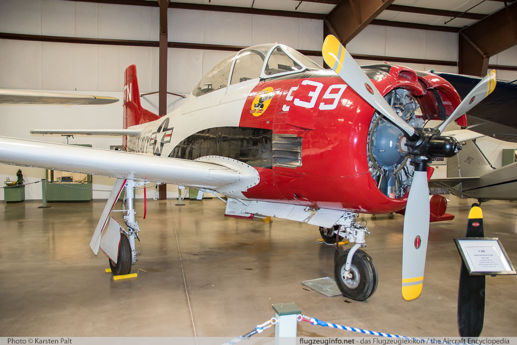 North American T-28C Trojan  N36NA 226-116 Planes of Fame Air Museum Valle Valle, AZ 2016-10-11 � Karsten Palt, ID 13303