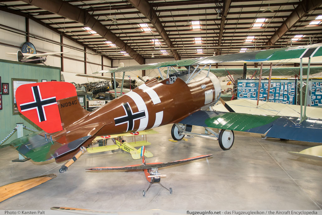 Siemens-Schuckert D-IV N1094G Planes of Fame Air Museum Valle Valle, AZ 2016-10-11 � Karsten Palt, ID 13307 Siemens-Schuckert D-IV N1094G Planes of Fame Air Museum Valle Valle, AZ 2016-10-11 � Karsten Palt, ID 13307
