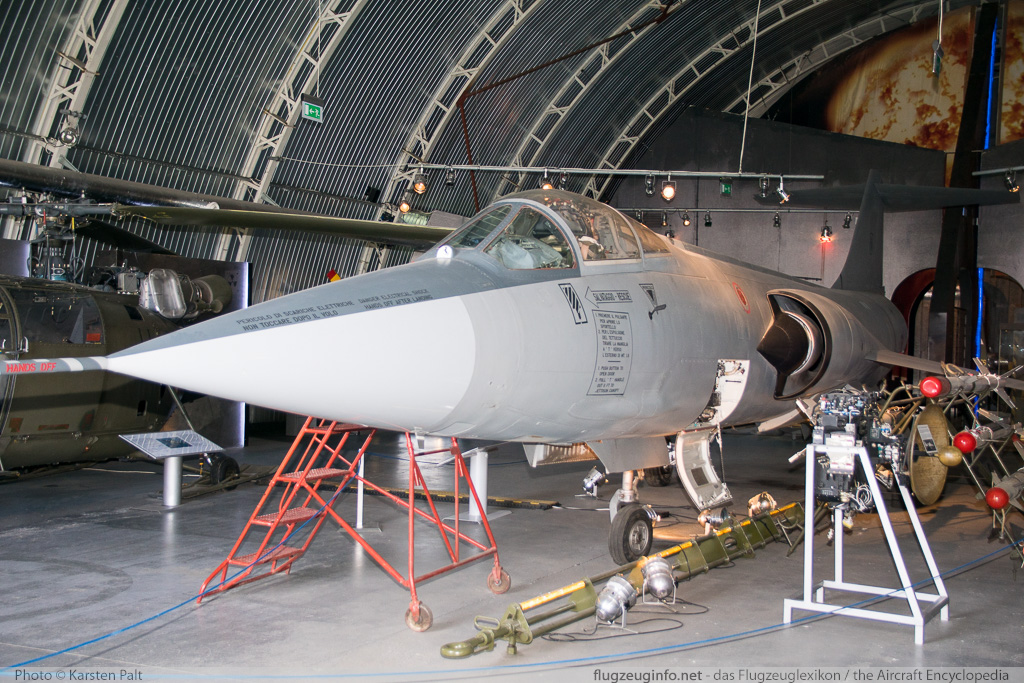 Lockheed (Aeritalia) F-104S/ASA-M Starfighter Italian Air Force (Aeronautica Militare) MM6876 1176 Polish Aviation Museum Krakow 2015-08-22 � Karsten Palt, ID 11601 Lockheed (Aeritalia) F-104S/ASA-M Starfighter Italian Air Force (Aeronautica Militare) MM6876 1176 Polish Aviation Museum Krakow 2015-08-22 � Karsten Palt, ID 11601