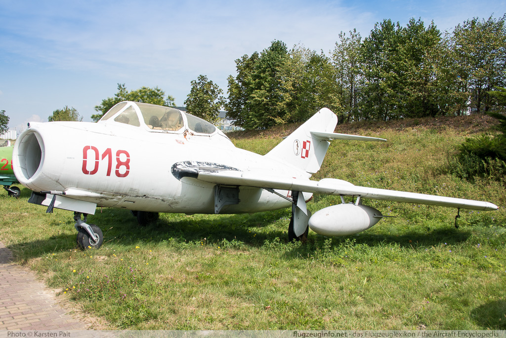Mikoyan Gurevich / WSK PZL-Mielec Lim-2M (MiG-15bis) Polish Air Force 018 1A-06018 Polish Aviation Museum Krakow 2015-08-22 � Karsten Palt, ID 11611