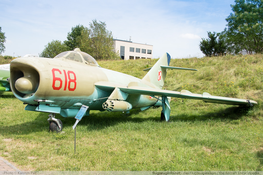 Mikoyan Gurevich / WSK PZL-Mielec Lim-6MR (MiG-17) Polish Air Force 618 1D-0618 Polish Aviation Museum Krakow 2015-08-22 � Karsten Palt, ID 11616