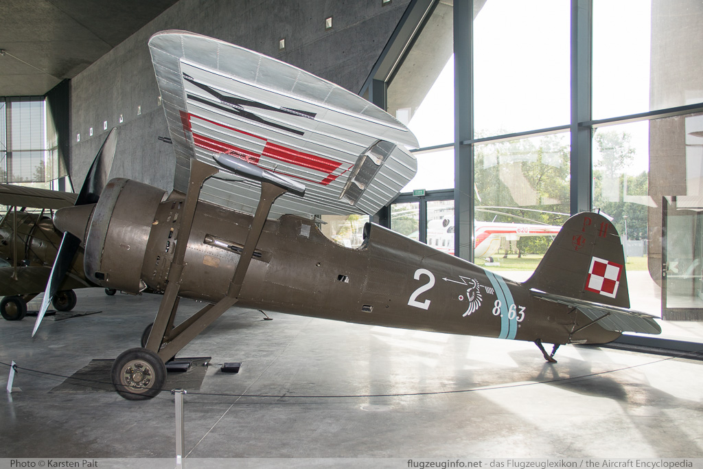 PZL P.11c Polish Air Force 8.63 562 Polish Aviation Museum Krakow 2015-08-22 � Karsten Palt, ID 11652