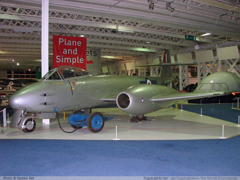 Gloster Meteor F.8 Royal Air Force WH301 7930M Royal Air Force Museum London-Hendon 2008-07-16 � Karsten Palt, ID 1283