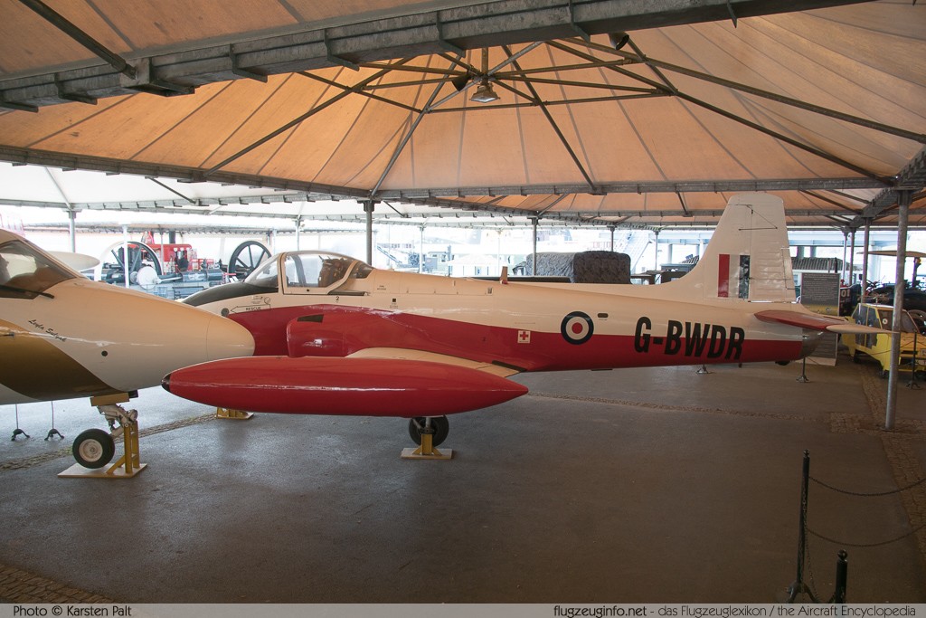 BAC P.84 Jet Provost T3A  G-BWDR PAC/W/6603 Rahmi M Koc Museum Istanbul 2015-04-18 � Karsten Palt, ID 10755