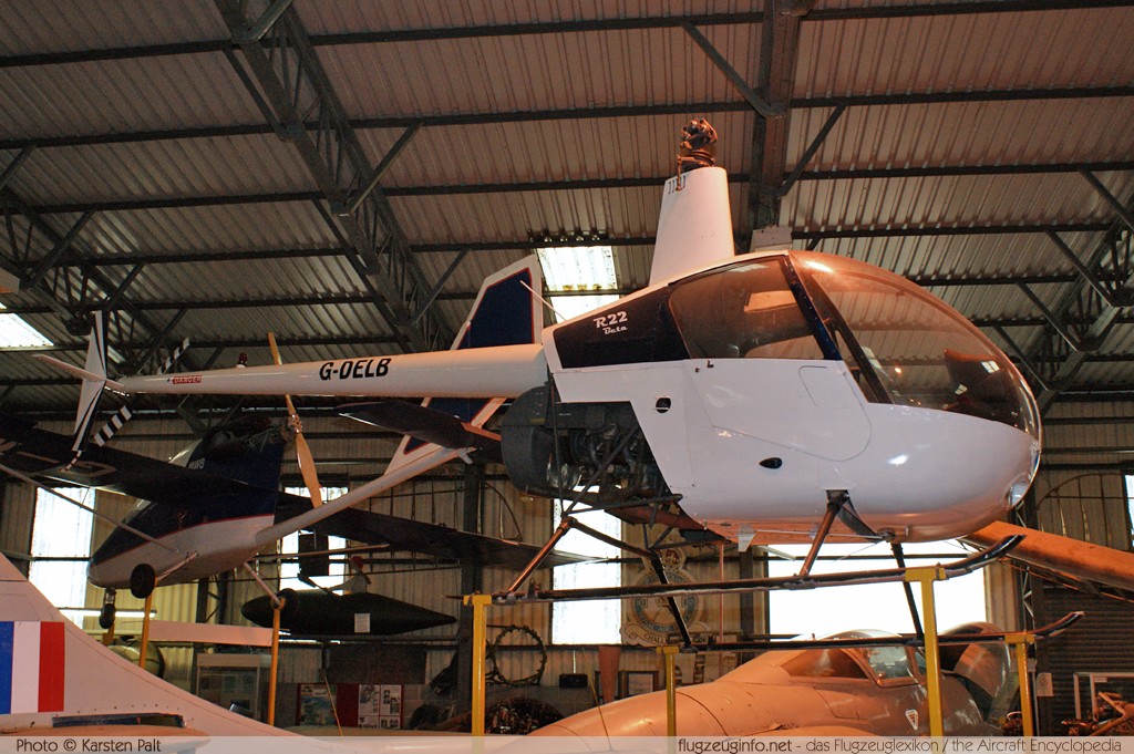 Robinson R22 Beta G-DELB 0799 South Yorkshire Aircraft Museum Doncaster 2013-05-18 � Karsten Palt, ID 7002 Robinson R22 Beta G-DELB 0799 South Yorkshire Aircraft Museum Doncaster 2013-05-18 � Karsten Palt, ID 7002