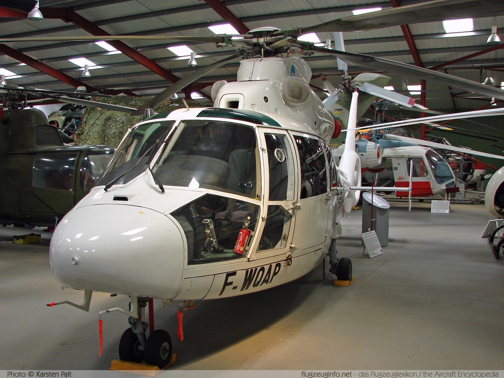 Eurocopter (Aerospatiale) SA-365N Eurocopter F-WQAP 6001 The Helicopter Museum Weston-super-Mare 2008-07-11 � Karsten Palt, ID 1076 Eurocopter (Aerospatiale) SA-365N Eurocopter F-WQAP 6001 The Helicopter Museum Weston-super-Mare 2008-07-11 � Karsten Palt, ID 1076