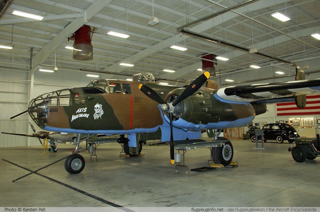 North American B-25J Mitchell NL898BW 108-47749 Tri-State Warbird Museum Batavia, OH (Cincinnati) 2013-10-12 � Karsten Palt, ID 7790 North American B-25J Mitchell NL898BW 108-47749 Tri-State Warbird Museum Batavia, OH (Cincinnati) 2013-10-12 � Karsten Palt, ID 7790