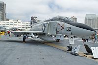 McDonnell F-4N Phantom II United States Navy 153030 1557 USS Midway Aircraft Carrier Museum San Diego, CA 2012-06-13, Photo by: Karsten Palt