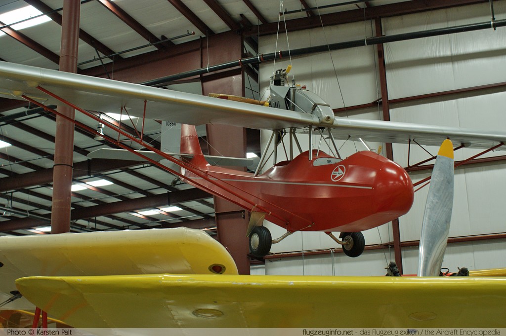 Curtiss-Wright CW-1 Junior  NC10860 1086 Yanks Air Museum Chino, CA 2012-06-12 � Karsten Palt, ID 6278